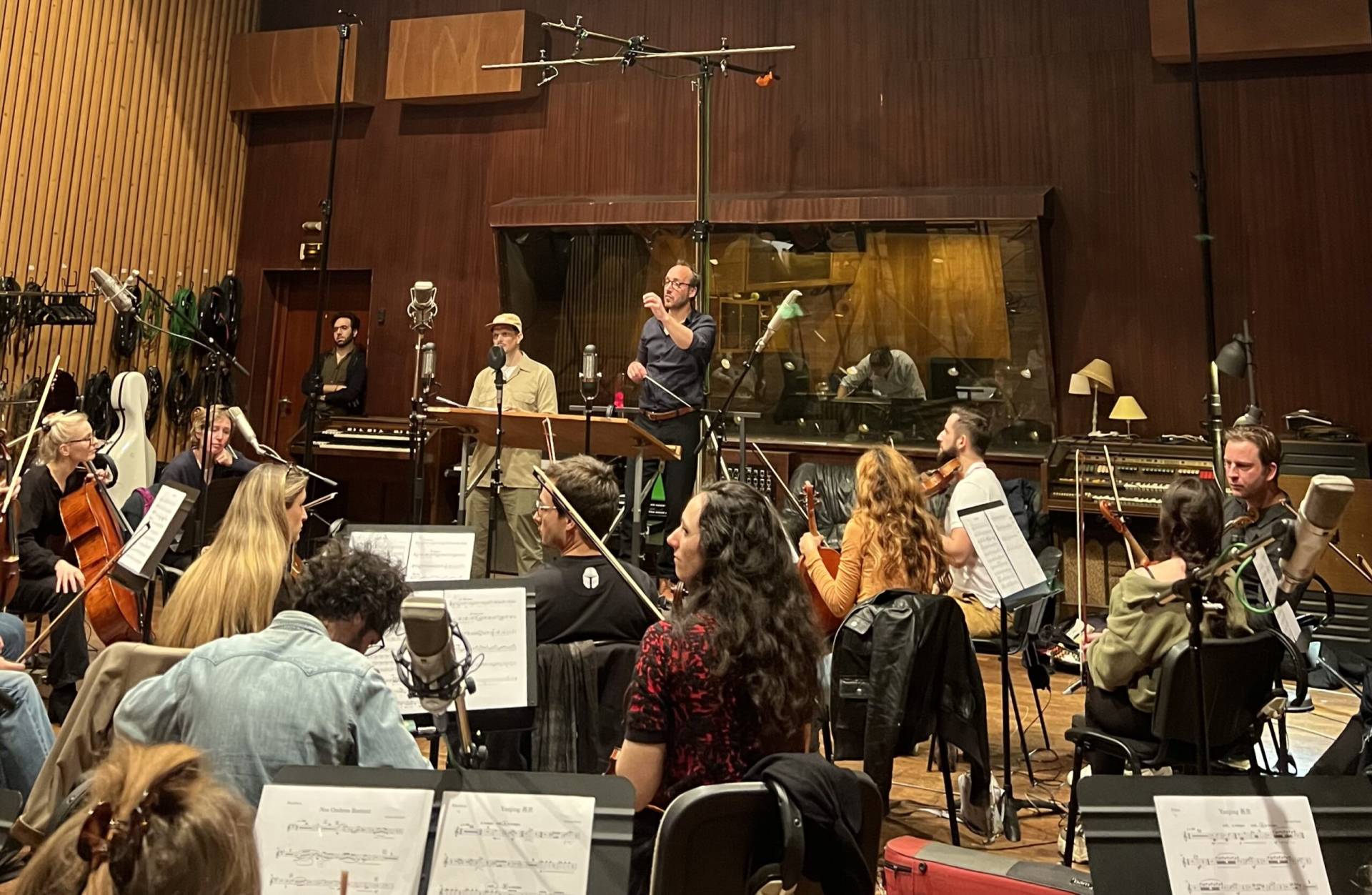 Gérer une session d'orchestre de l'écriture au studio
